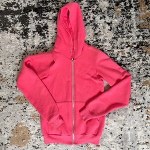 American Apparel Fuchsia Hoodie